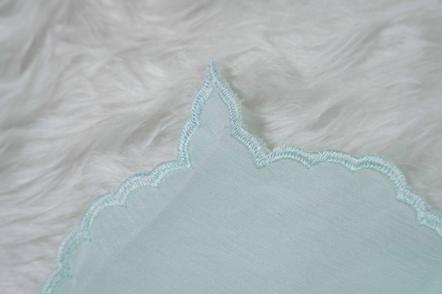 Rainbow Rose Shimoye Chinon Light Blue Saree