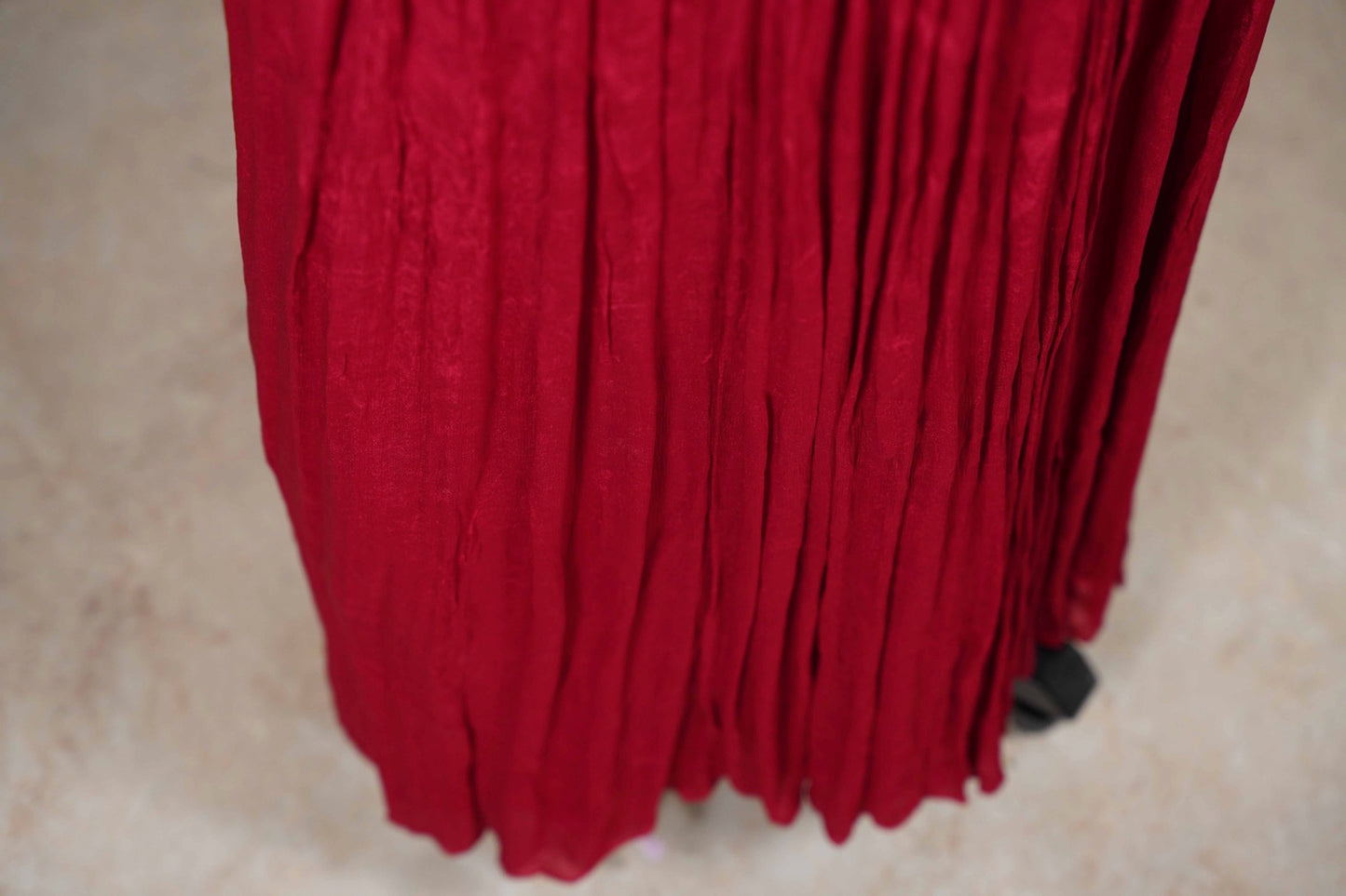 Red with cut dana Long Dress