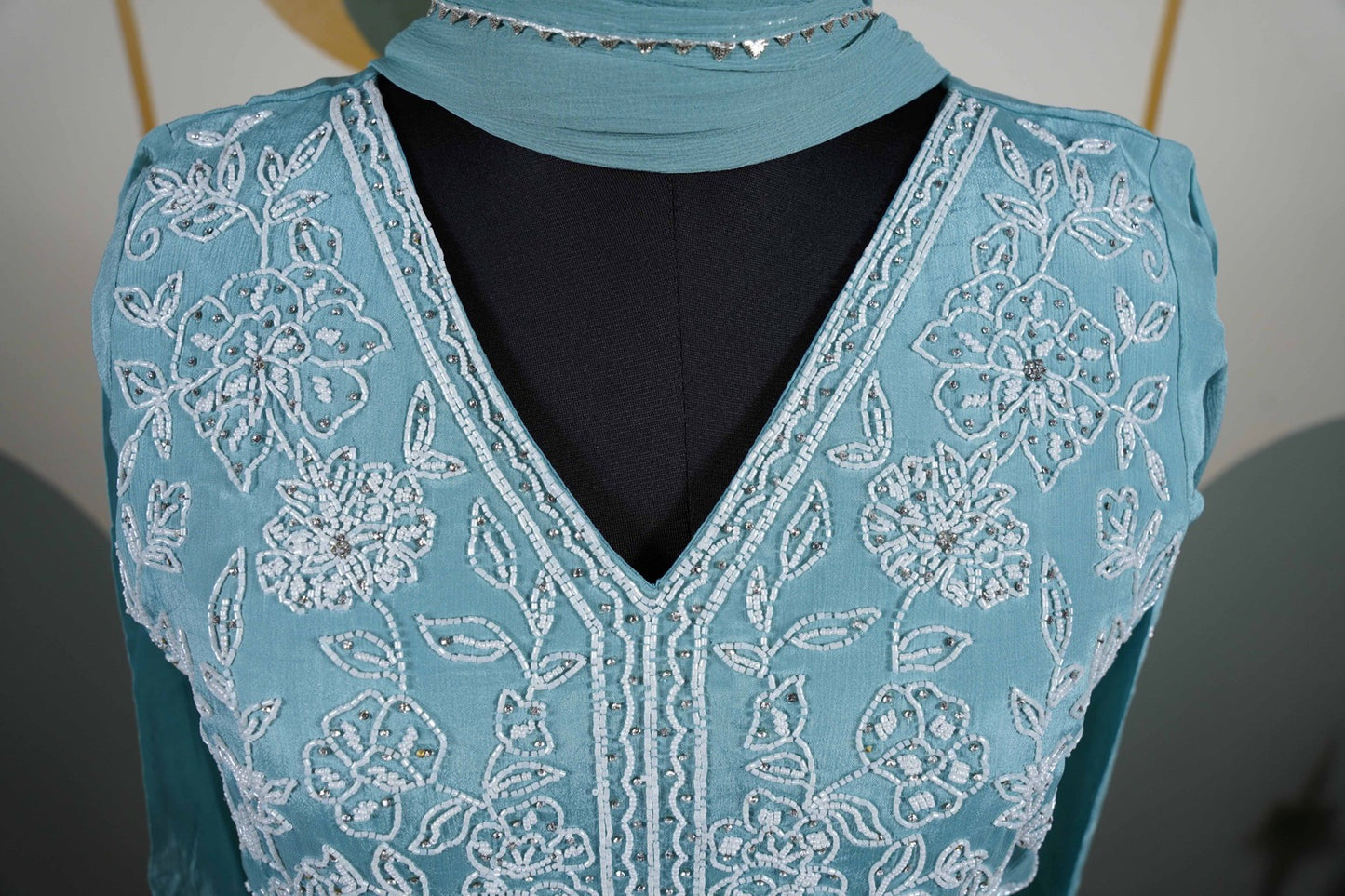 Light Blue Long Dress