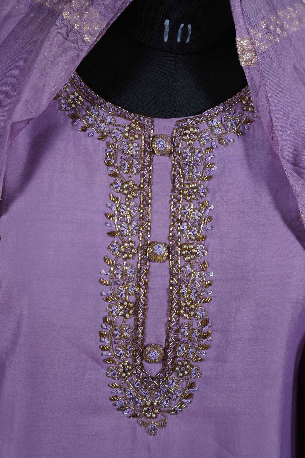 Mauve Three piece Dress