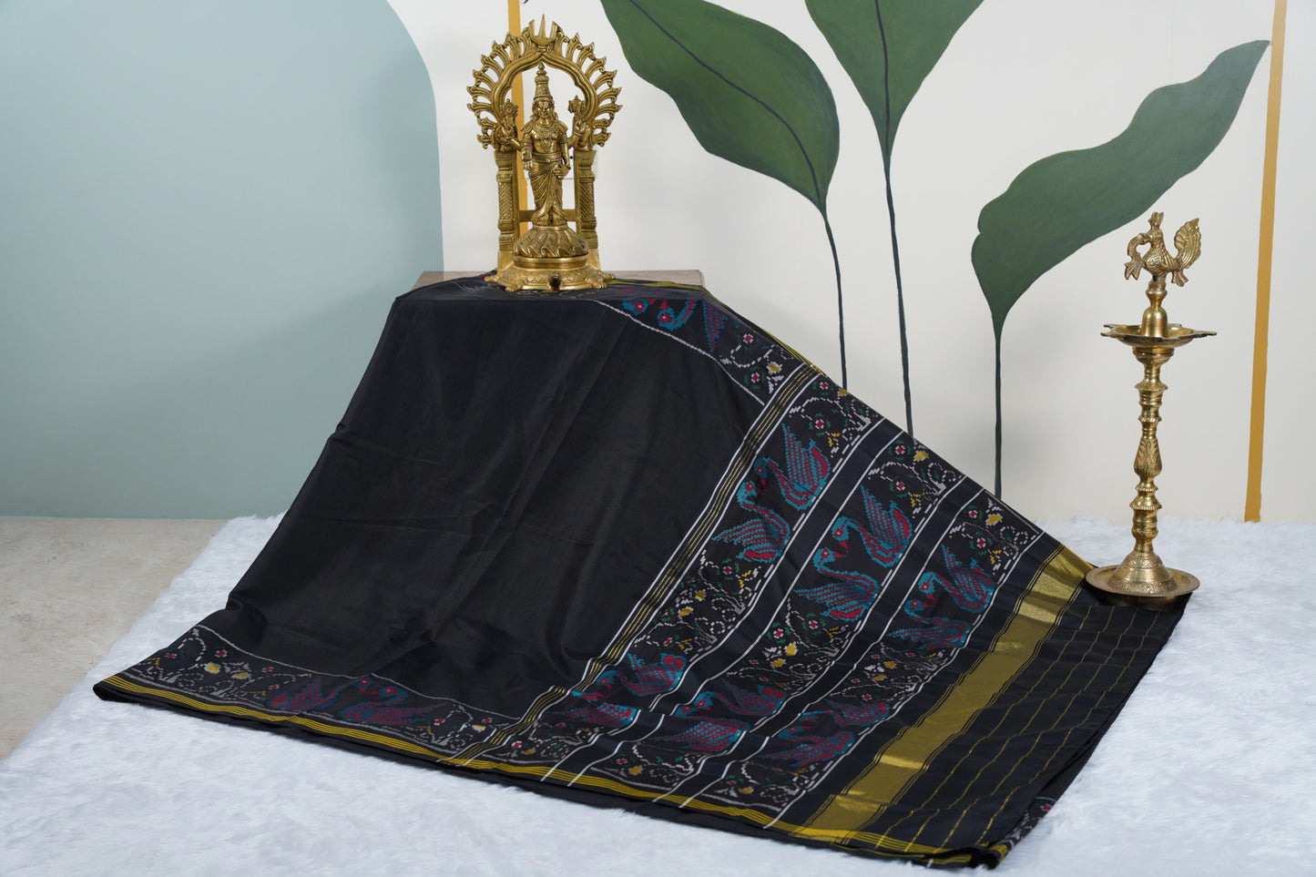 Black Patola saree