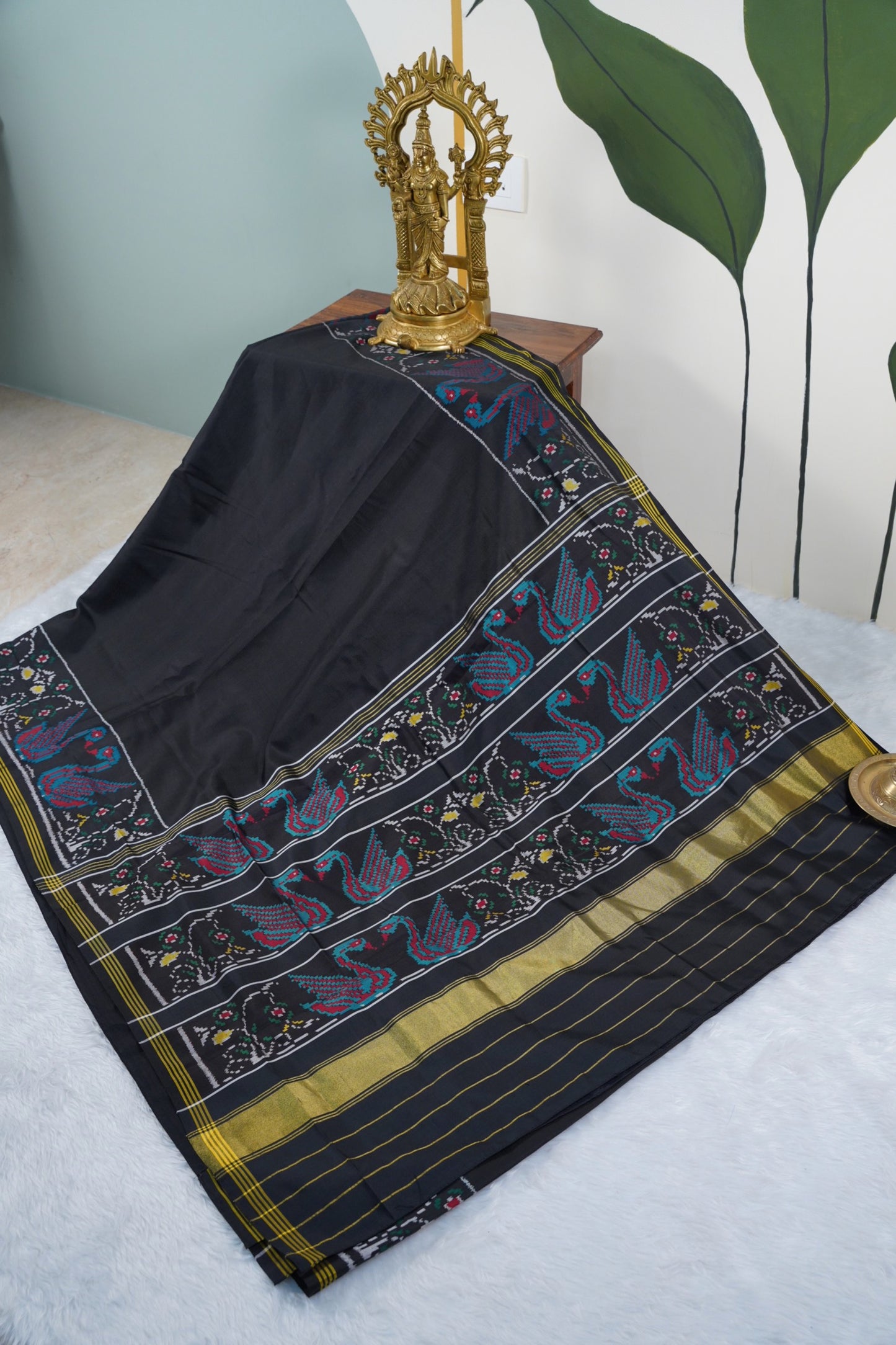 Black Patola saree