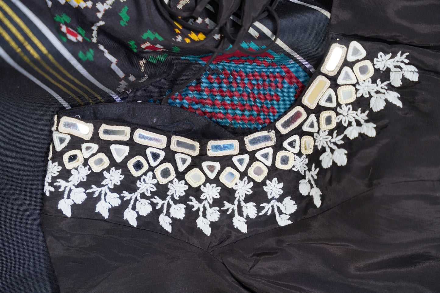 Black Patola saree