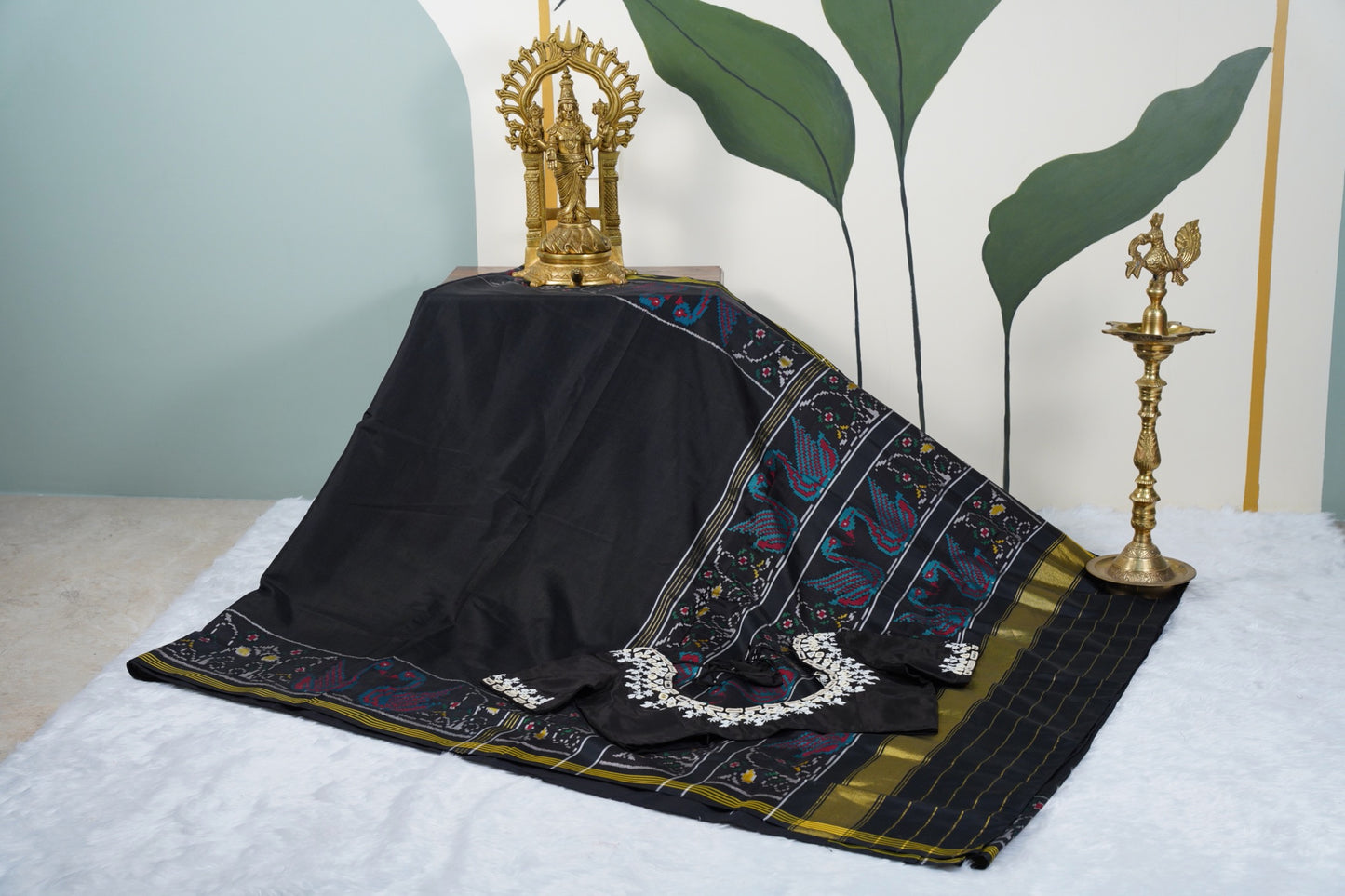 Black Patola saree