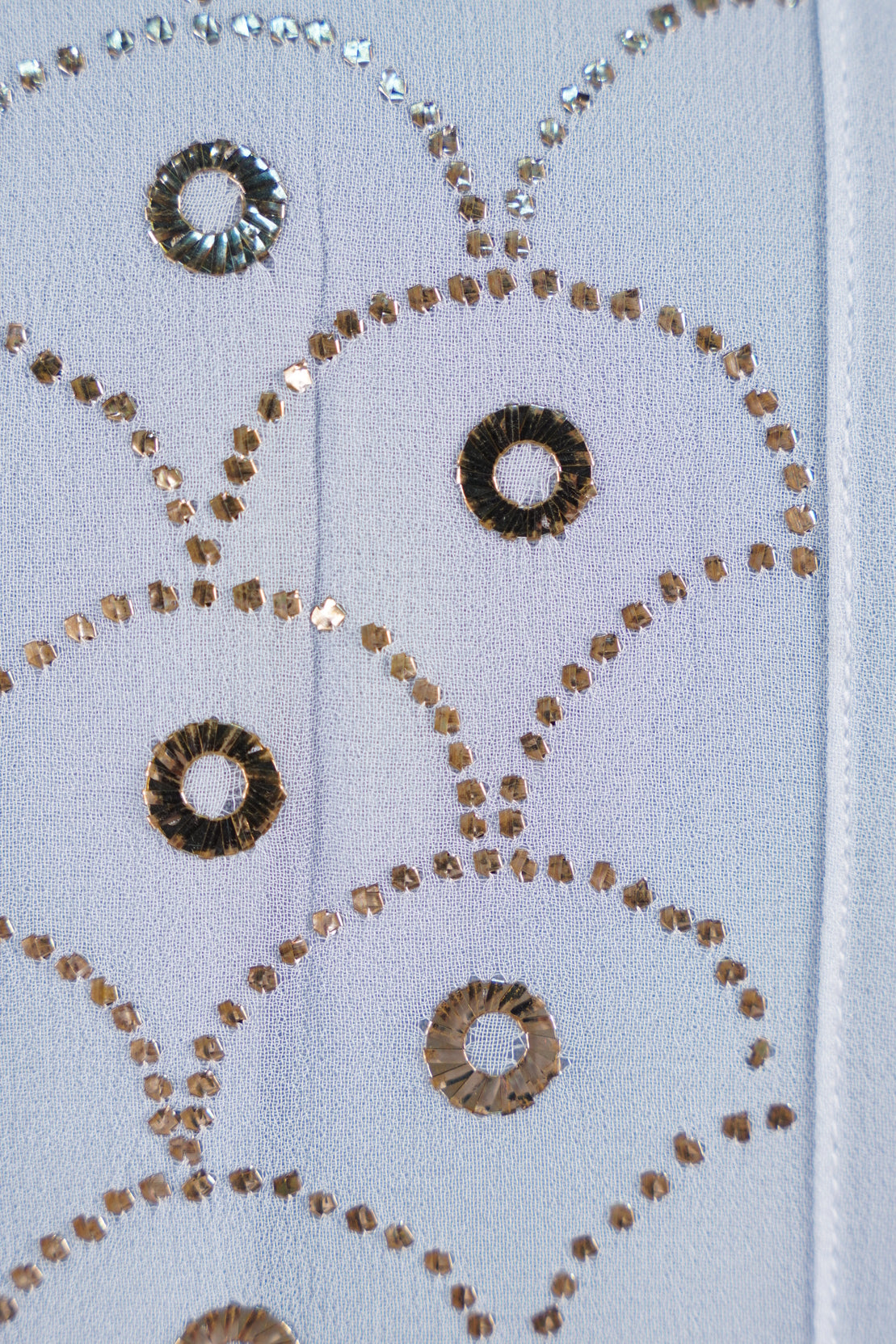 Powder Blue chikankari Dress