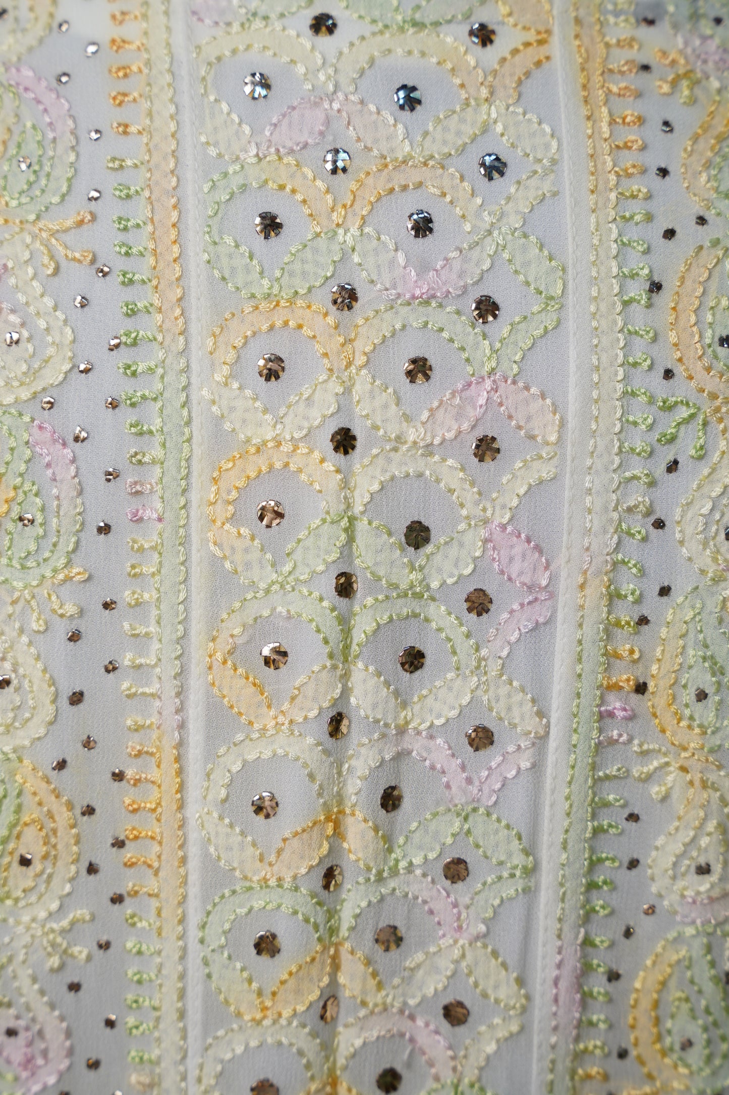 Butter yellow Chikankari Dress-A Pure Georgette