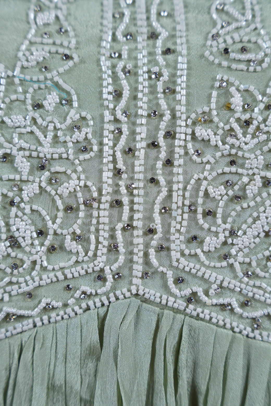 Pista Green glamorous Long Dress