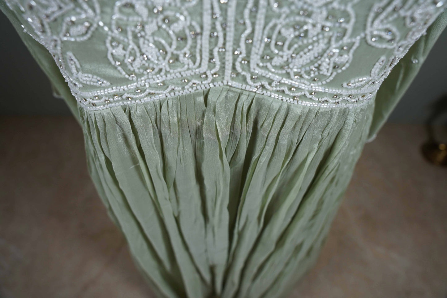 Pista Green glamorous Long Dress