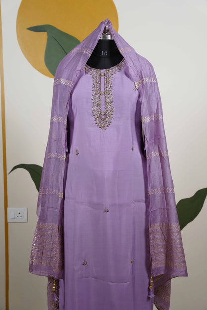 Mauve Three piece Dress