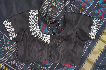 Black Patola saree