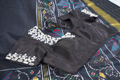 Black Patola saree