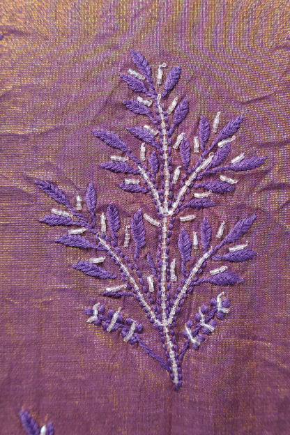 English color chikankari Dress