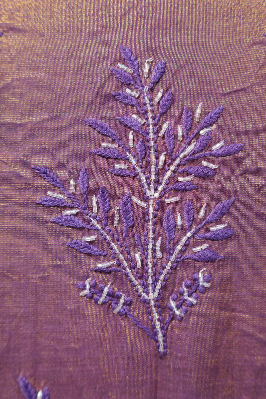 English color chikankari Dress