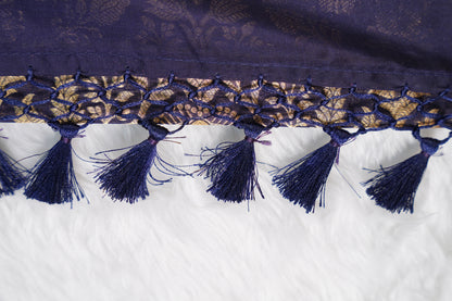 Banarasi Brocade Navy Blue