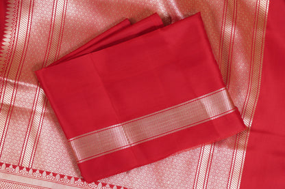 Red Banarasi birdcage
