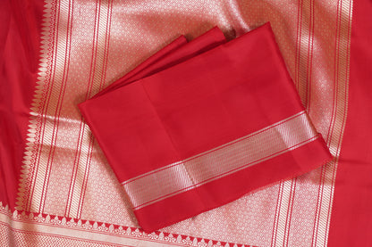 Red Banarasi birdcage