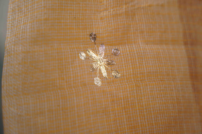 Light Peach Kota neck only Dress